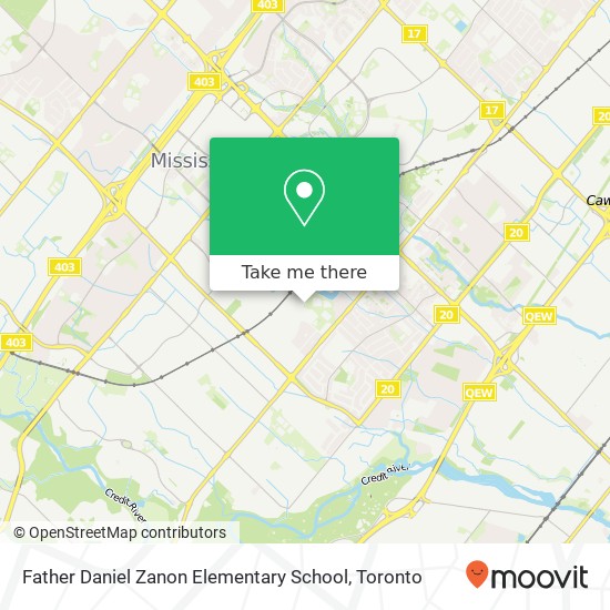 Father Daniel Zanon Elementary School map