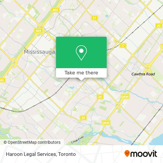 Haroon Legal Services map
