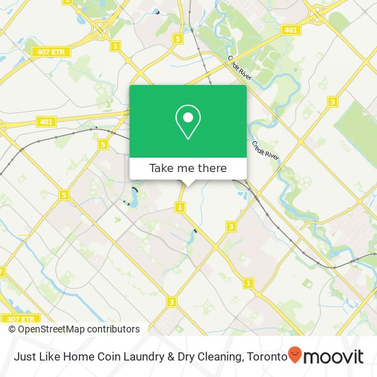 Just Like Home Coin Laundry & Dry Cleaning map