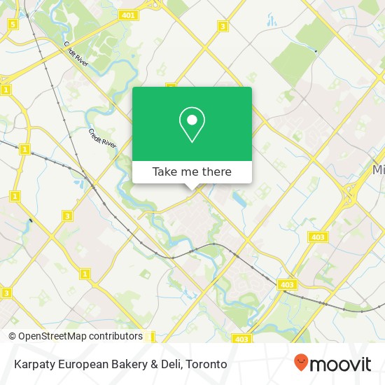 Karpaty European Bakery & Deli map