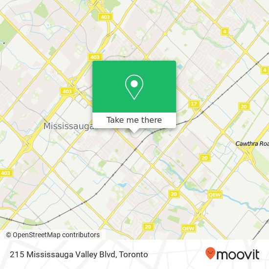 215 Mississauga Valley Blvd plan