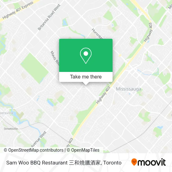 Sam Woo BBQ Restaurant 三和燒臘酒家 map