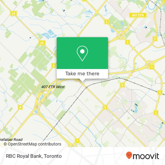 RBC Royal Bank map