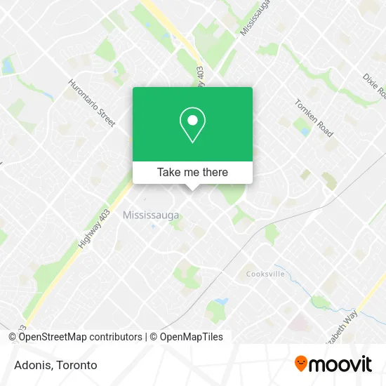 Adonis map