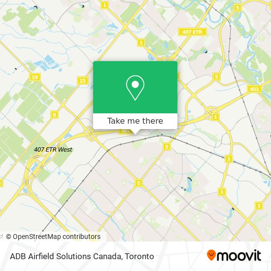 ADB Airfield Solutions Canada map