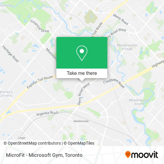 MicroFit - Microsoft Gym map