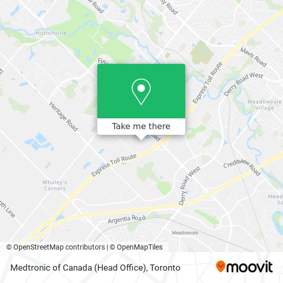 Medtronic of Canada (Head Office) map