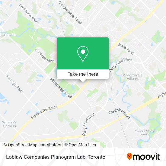 Loblaw Companies Planogram Lab map