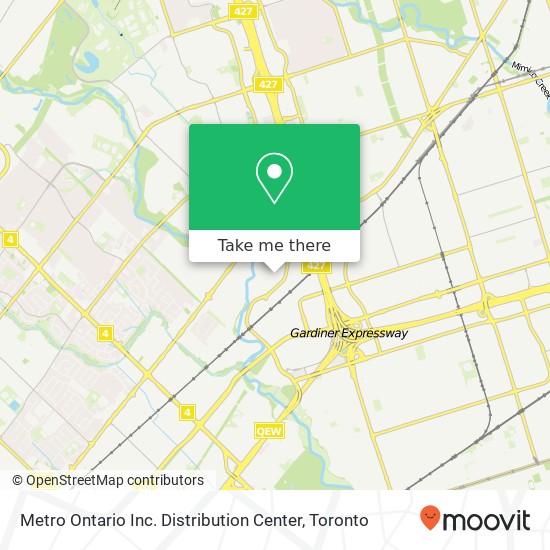 Metro Ontario Inc. Distribution Center plan