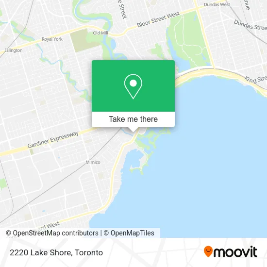 2220 Lake Shore map