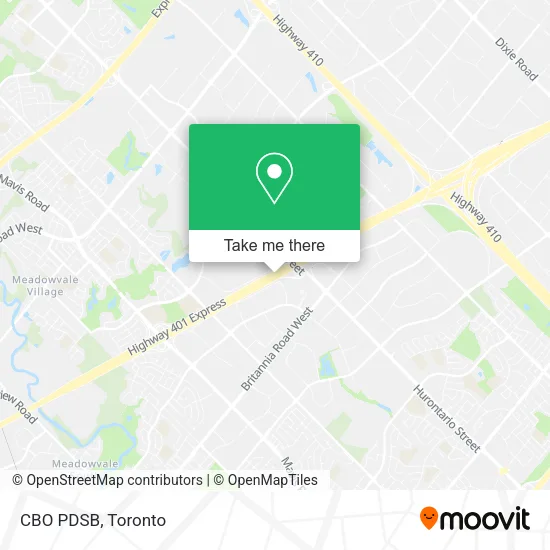 CBO PDSB map