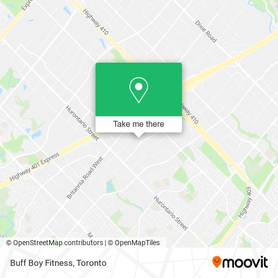 Buff Boy Fitness map
