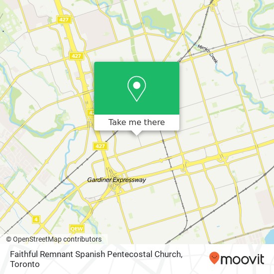 Faithful Remnant Spanish Pentecostal Church map