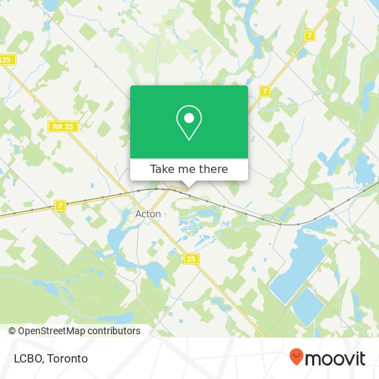 LCBO map