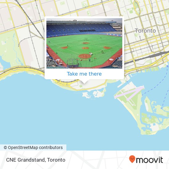 CNE Grandstand plan