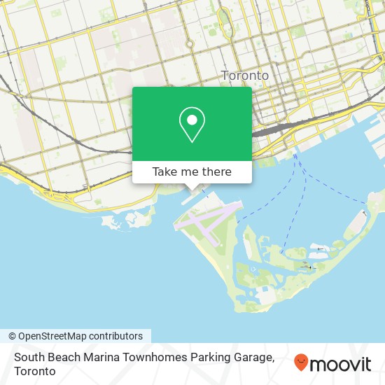 South Beach Marina Townhomes Parking Garage map