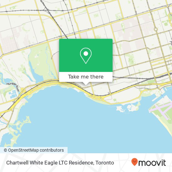 Chartwell White Eagle LTC Residence map