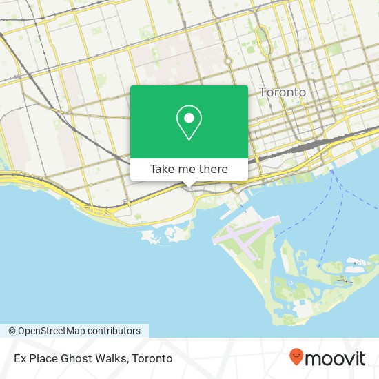 Ex Place Ghost Walks map