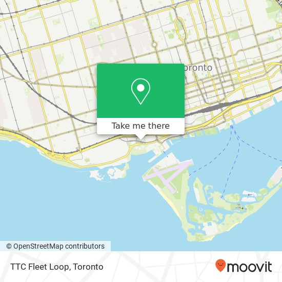 TTC Fleet Loop map