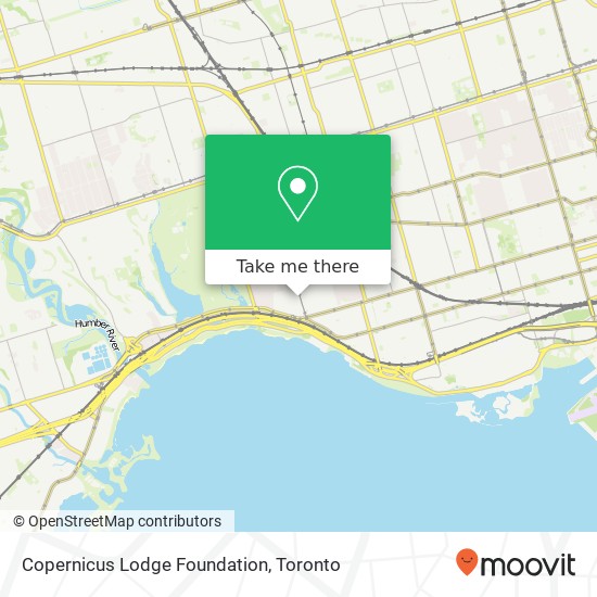 Copernicus Lodge Foundation map