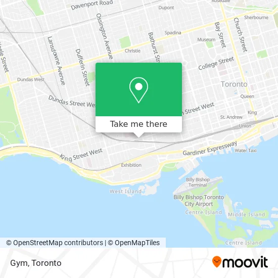 Gym map