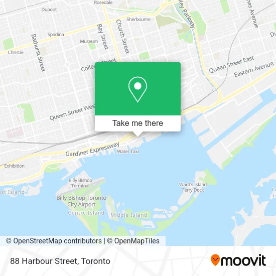 88 Harbour Street map
