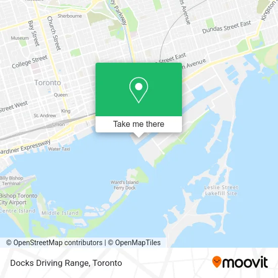 Docks Driving Range map