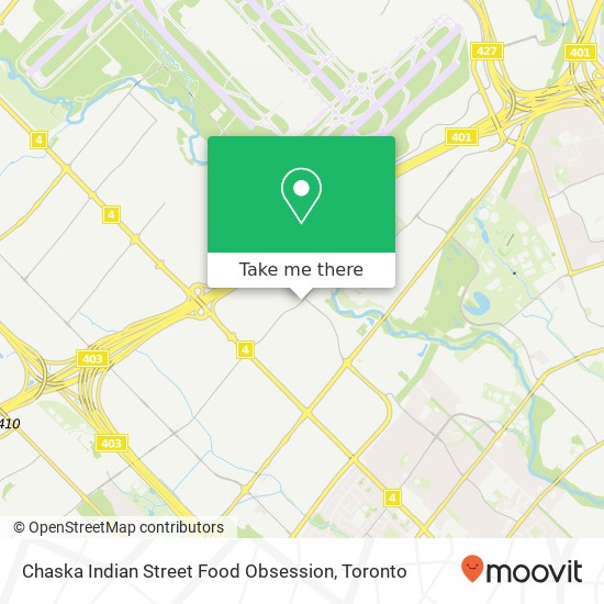 Chaska Indian Street Food Obsession map