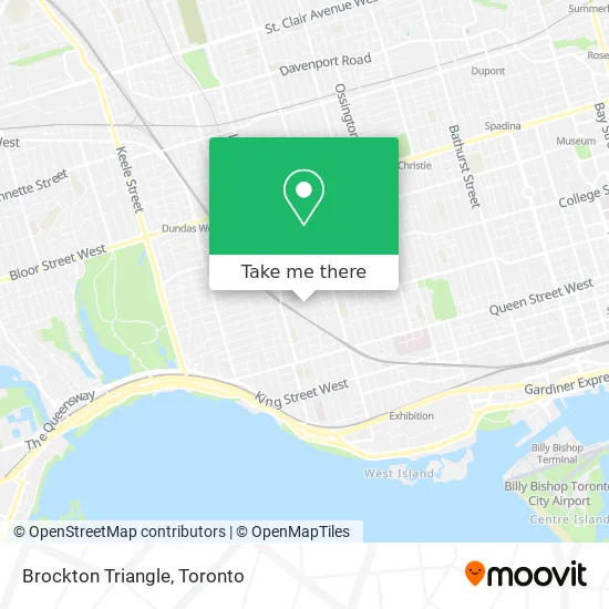 Brockton Triangle map