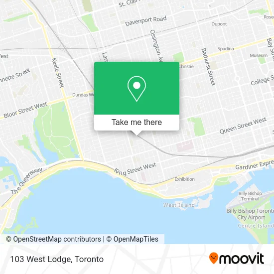 103 West Lodge map