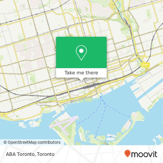 ABA Toronto map
