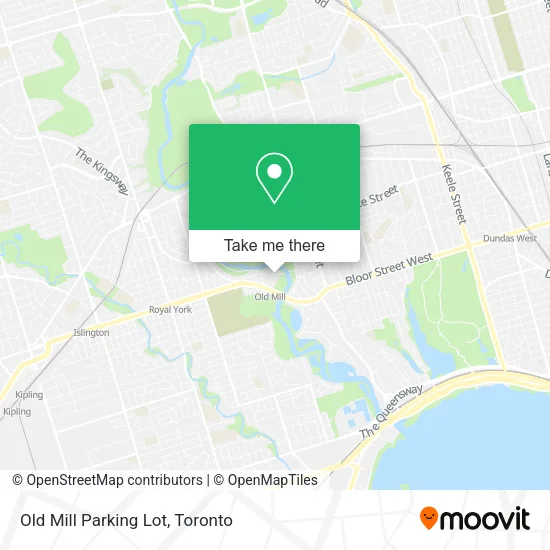 Old Mill Parking Lot map