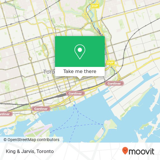 King & Jarvis map