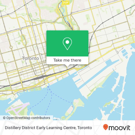 Distillery District Early Learning Centre map