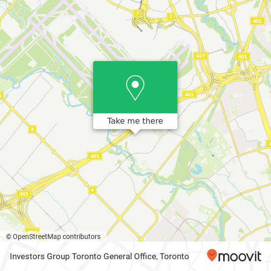Investors Group Toronto General Office plan