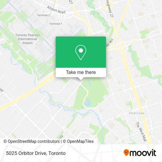 5025 Orbitor Drive map