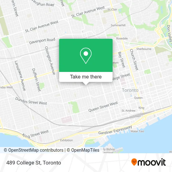 489 College St map