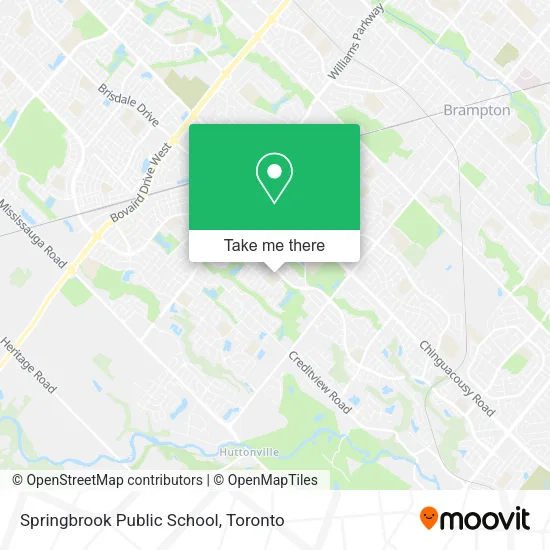 Springbrook Public School map