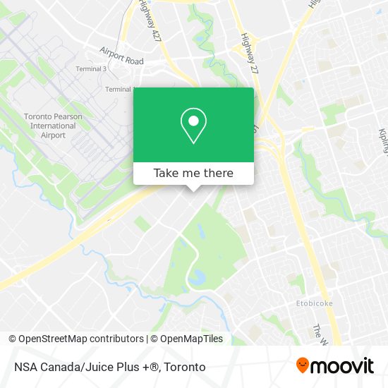NSA Canada/Juice Plus +® map
