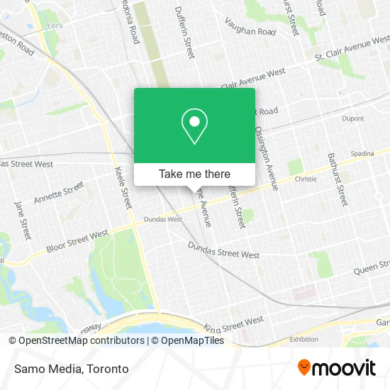Samo Media map