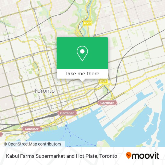 Kabul Farms Supermarket and Hot Plate map