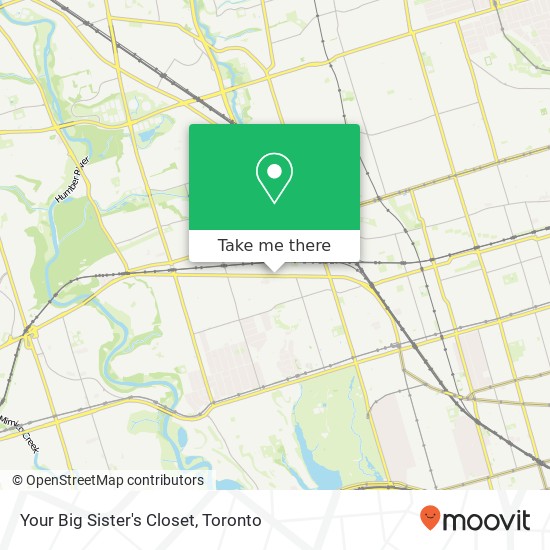 Your Big Sister's Closet map