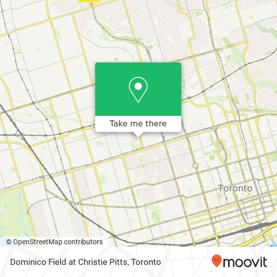 Dominico Field  at Christie Pitts map