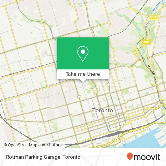 Rotman Parking Garage plan