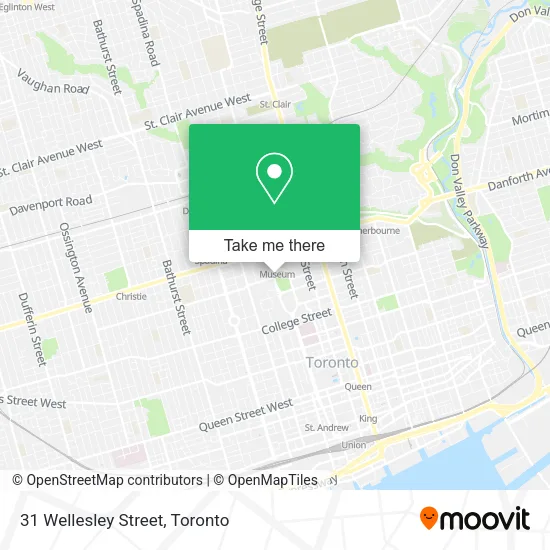 31 Wellesley Street map