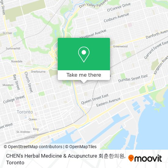 CHEN's Herbal Medicine & Acupuncture 회춘한의원 map