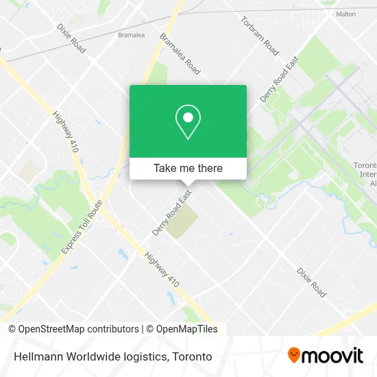 Hellmann Worldwide logistics map