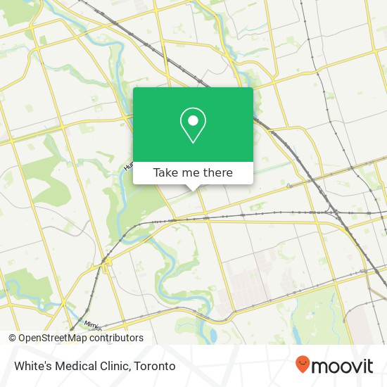 White's Medical Clinic map