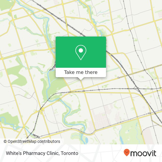White's Pharmacy Clinic map
