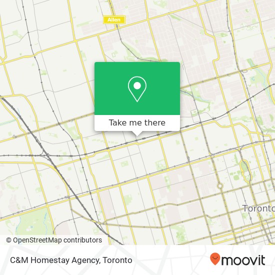 C&M Homestay Agency map